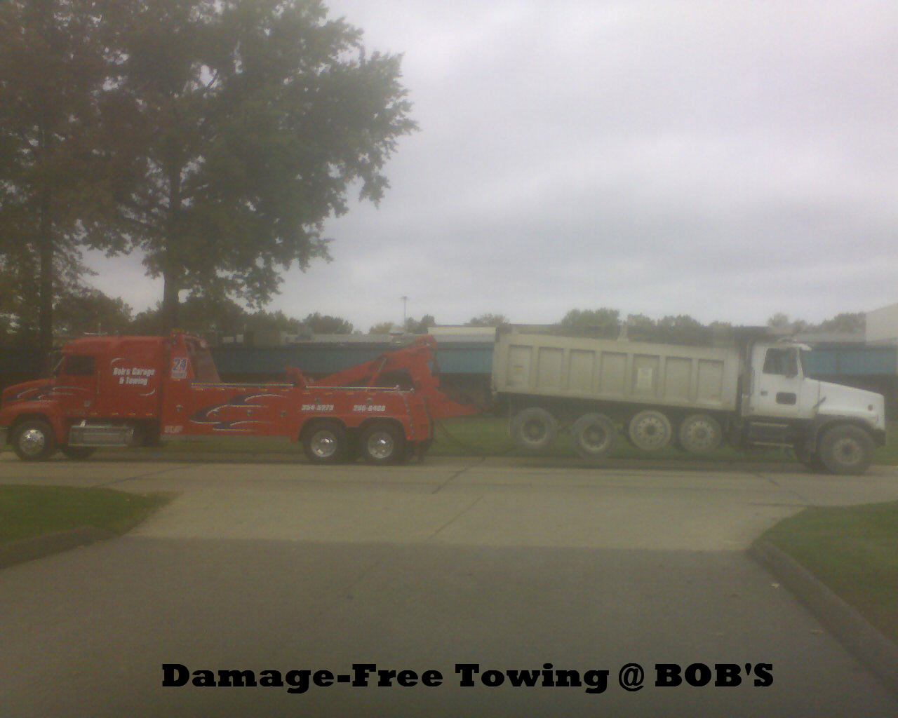 Damage-free towing at Bob's